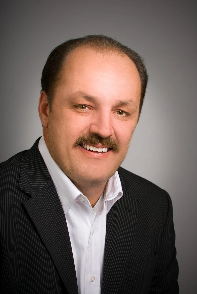 Portrait of Chris Johnson, mortgage broker